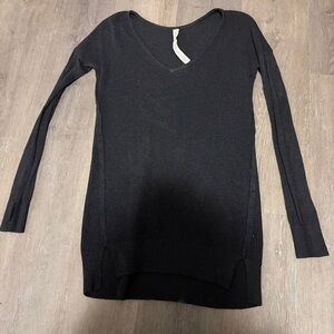 Black V-Neck Sweater Lululemon